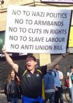 Protest Against Tory Government Trade Union Bill